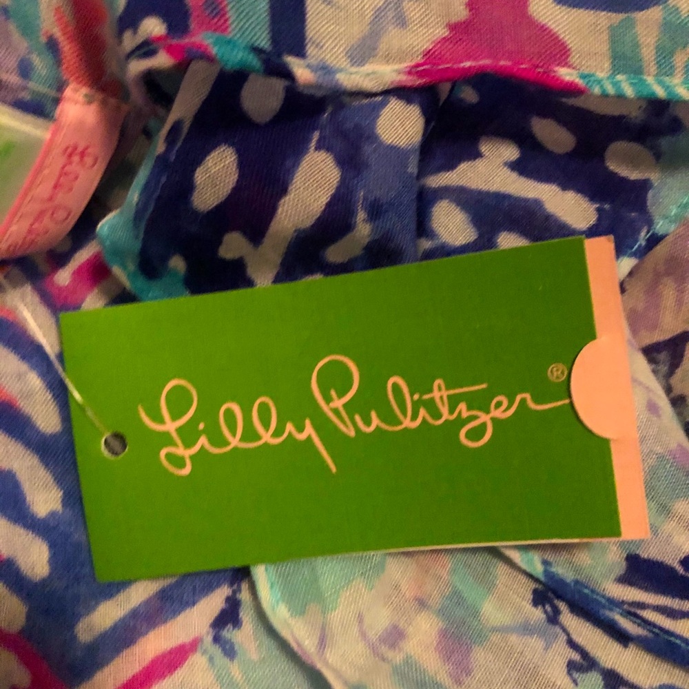 NWT LILY PULITZER Tassel Scarf